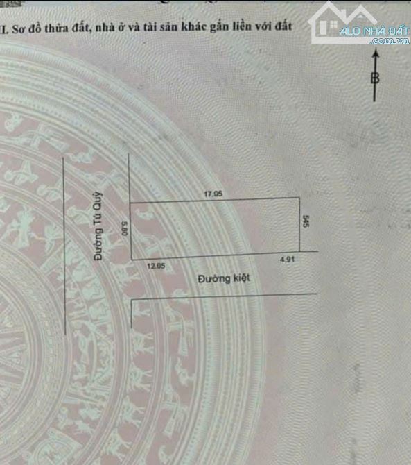 Bán dãy trọ 2 mặt tiền Tú Quỳ thu nhập 11Tr/tháng - 1