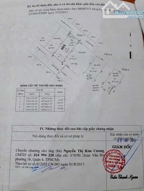 Nhà mới 3 tầng lầu, ngay ngã tư Ga , thạnh lộc , Quận 12 - 1