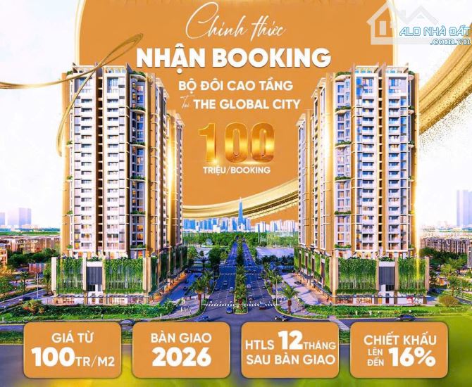 NHẬN BOOKING ĐỢT 1 CĂN HỘ MASTERI GRAND VIEW - THE GLOBAL CITY - 2