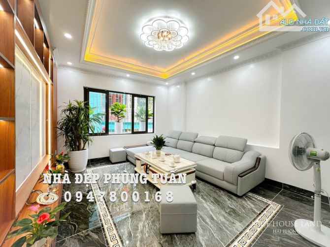 Ptuan. 🏡 Bán nhà 4 tầng lô góc tại Thiên Lôi, Vĩnh Niệm -  Diện tích: 60,3m2 - 4