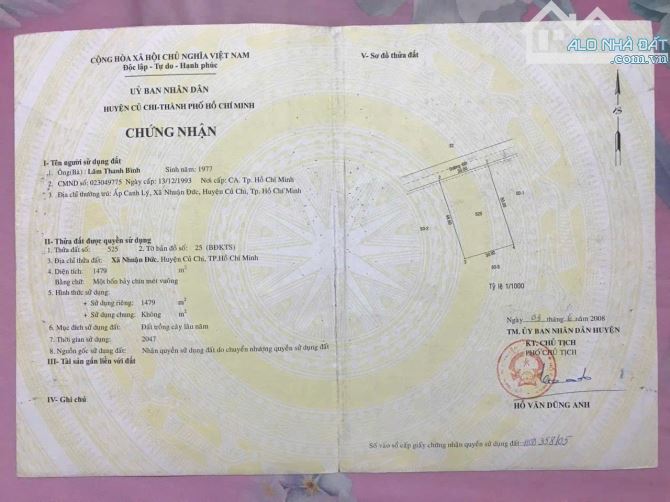 Cần bán xưởng kiên cố 30x50 Full thổ cư đường Nguyễn Thị Rành cách 100m, xã Nhuận Đức - 5