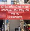 BÁN NHÀ PHỐ PHAN ĐÌNH GIÓT- HÀ ĐÔNG-NỞ HẬU - MẶT PHỐ KINH DOANH- Ô TÔ TRÁNH