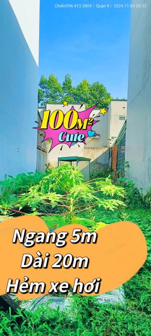 Đầu tư ngay- lô đất HXH 100m² giá rẻ đường 67 Long Trường Q9 - 1