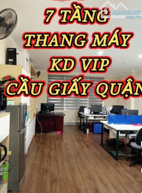 BÁN NHÀ ở TRẦN QUỐC HOÀN, ô tô, 60m, 7 tầng, 23 tỷ - 2