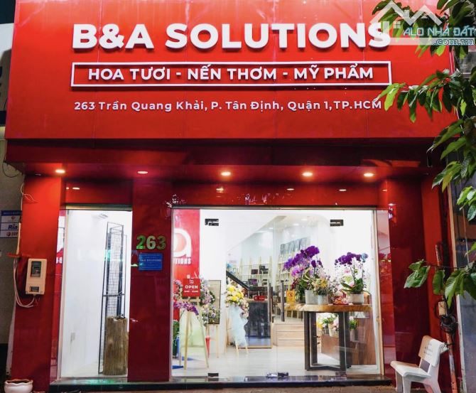 Cho thuê spa, nha khoa MT Trần Quang Khải, Q1. Dt: 6x20m, Kc: Trệt 3 lầu - 2