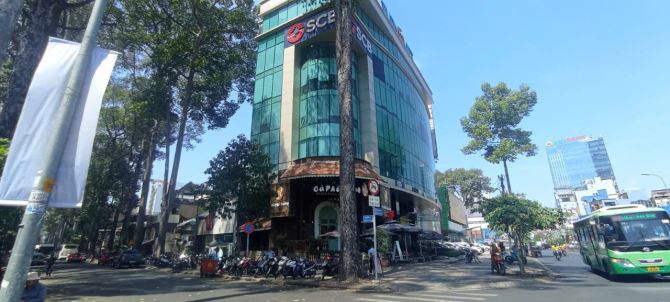 Siêu VIP Toà nhà duy nhất ở Bến Thành ngang 35m, MT Cách Mạng Tháng Tám Quận 1, DT 35 x 14 - 2
