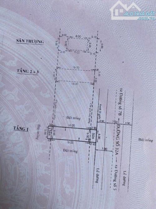 Bán nhà MT Đường Số 32A, P Bình Trị Đông B, Q Bình Tân (khu Ao Sen - Tên Lửa) - 3