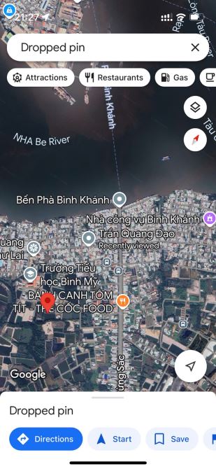 Bán lô đất đường Trần Quang Đạo, Bình Khánh, Cần Giờ 2.1tỷ - 4