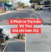 Đất mặt đường gần ngã 4 Minh Khai Vũ Thư TB kinh doanh buôn bán sầm uất chỉ hơn 2 tỷ