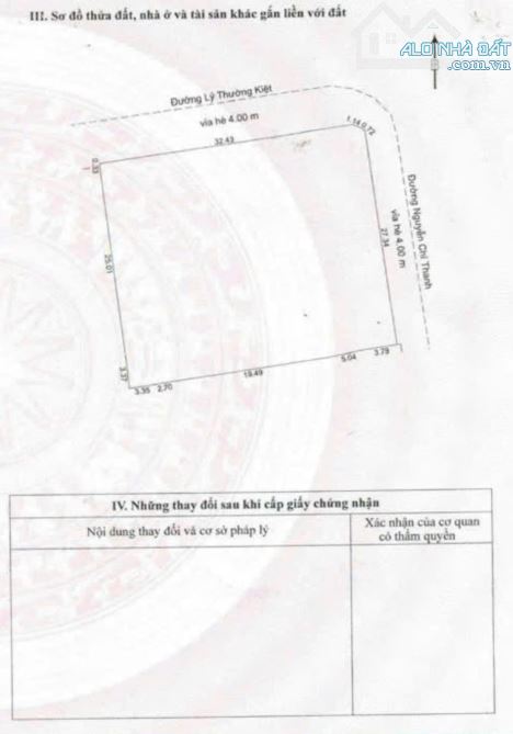💎Cần bán lô góc 2 MT Lý Thường Kiệt và Nguyễn Chí Thanh,Quận Hải Châu.Đà Nẵng