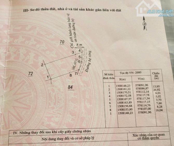 Cắt lỗ  40%   Mặt đầm sông Cù mông thích hợp xây biệt thự mini