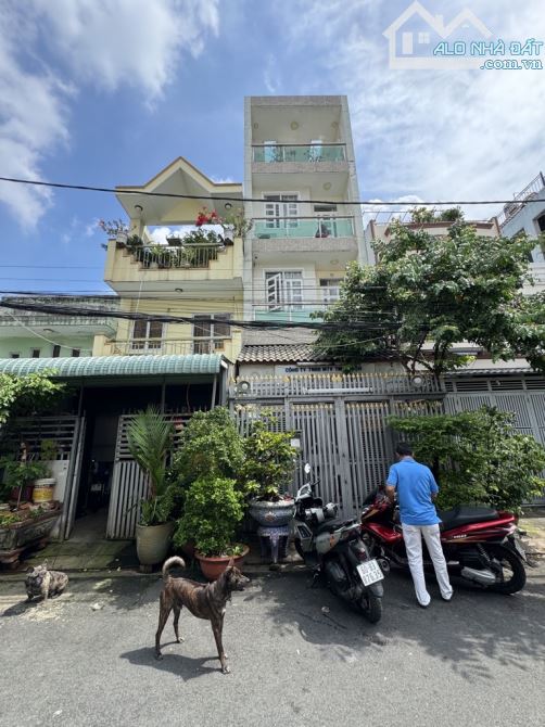 💥Nhà Tân Hòa Đông 66M2 Khu Phân Lô ÔTô Ngủ Trong Nhà 4 Tầng 5 Phòng Q. Bình Tân Đường 8M