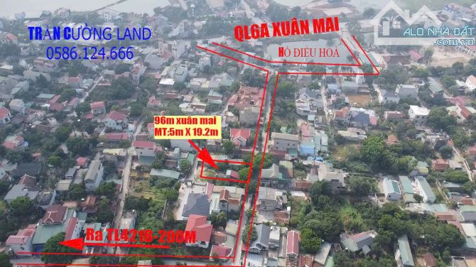 💥Cần Bán lô Đất 96m khu Xuân Mai-TT xuân mai- Chương Mỹ Hà Nội giáp ngay QL6A