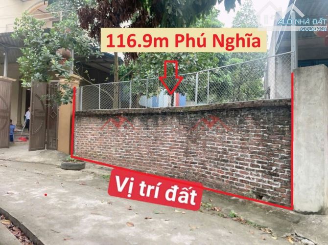 BÁN LÔ ĐẤT PHÚ NGHĨA-CHƯƠNG MỸ GIÁ 3TY1