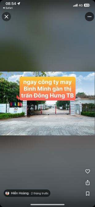 Đất 2 mặt tiền Đông La, Đông Hưng TB quá hợp lý để mua rồi - 1