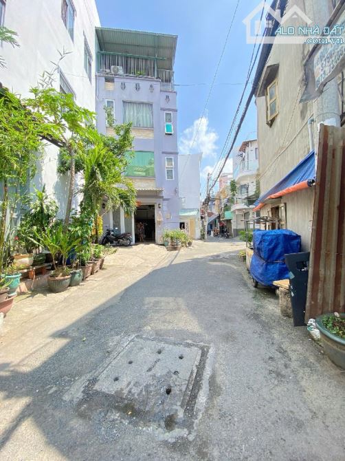 Bán Nhà HXH, Nở Hậu Bà Hom, Phường 13, Quận 6. DT 83m2 x 2 tầng (4 x 24). Giá 6.1 tỷ TL. - 1