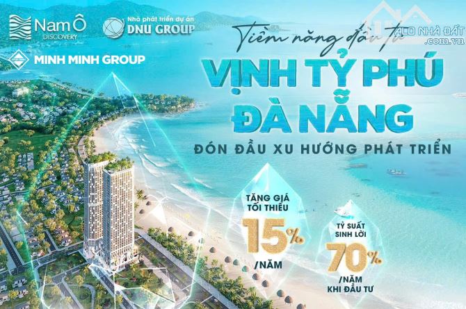 MỞ BÁN CĂN HỘ 100% VIEW BIỂN - SỞ HỮU LÂU DÀI - NAM Ô DISCOVERY ĐÀ NẴNG GIÁ 55TR/M2 - 7