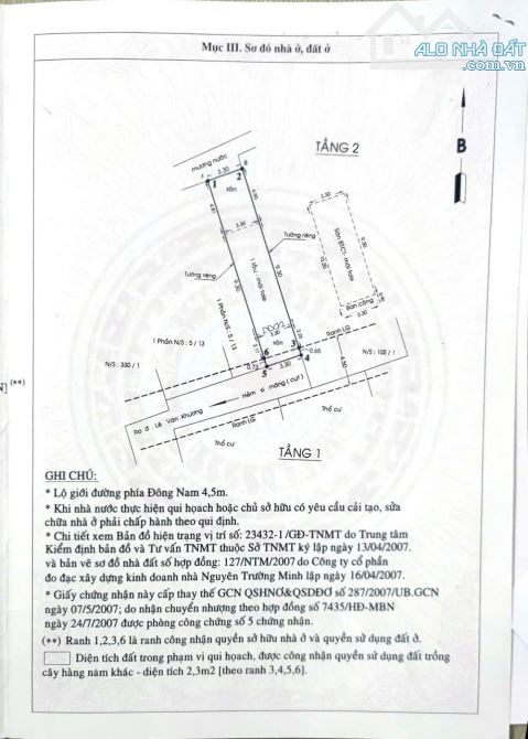 Nhà quận 12 chưa qua KD, Bán 1 trệt 1 lầu hẻm đường Võ Thị Phải, phường Thới An - 3