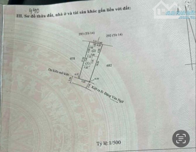 105m2 Kiệt Lê Minh thông ra Trường Chính, đặng văn ngữ - An Đông - 5