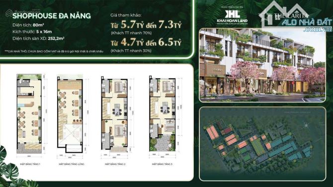 Mở Bán shophouse, nhà ở liên kế đẹp xuất sắc tại The Larita Long An 3,5 tỷ/120m - 7