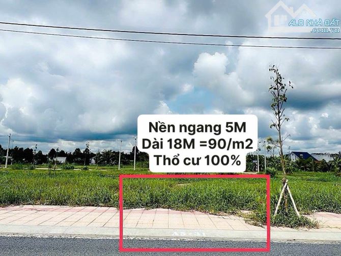 Đất nền tái định cư tân phú thạnh giai đoạn 2,châu thành A,hậu Giang