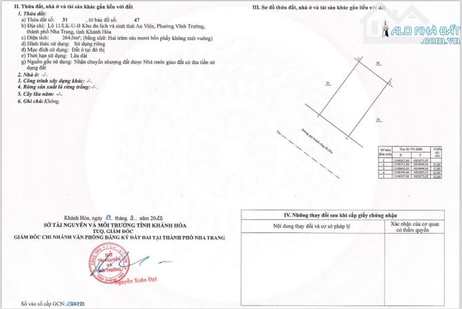 BIỆT THỰ AN VIÊN VIEW TRỰC DIỆN BIỂN, 264 m2, ĐƯỜNG RỘNG 26M, SỔ LÂU DÀI, CHỈ 120TR/M