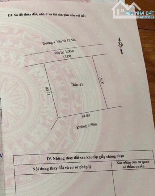 Lô đất Biệt Thự Trường An,  tp. Hải Dương