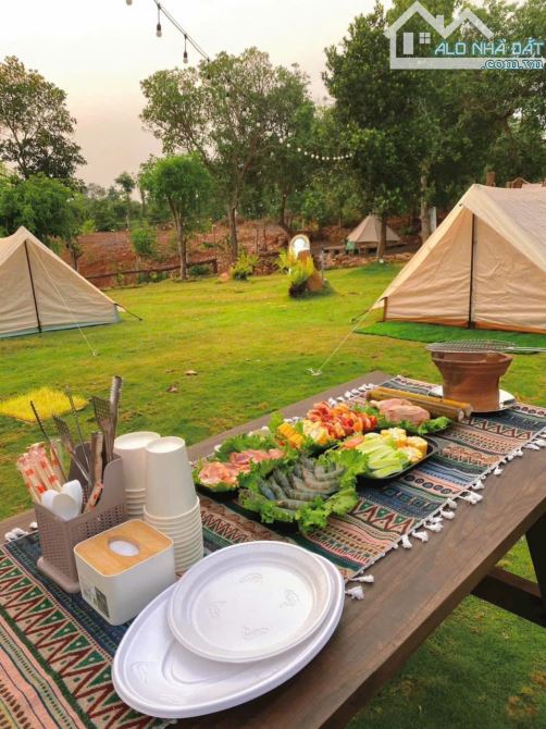 Cần bán 3700m2 đất hiện đang kinh doanh khu du lịch Mê Glamping nằm ở xã Eabar cách trung - 9