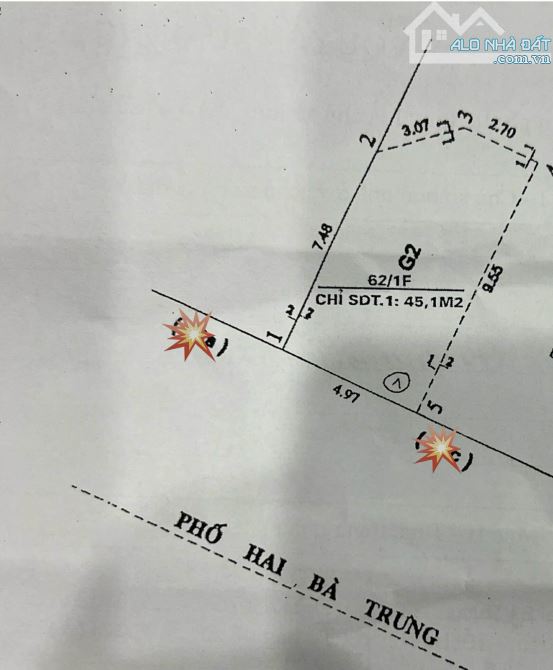 Bán gấp nhà mặt phố Hai Bà Trưng 45m2, MT 5m, thuê 50tr/th. Giá chỉ 36.7 tỷ. - 1