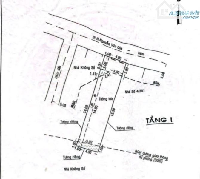 Dãy trọ 6 phòng,  cách đường Nguyễn Văn Qúa 40m đường thông 5x20 giá chỉ 4.8 tỷ - 1