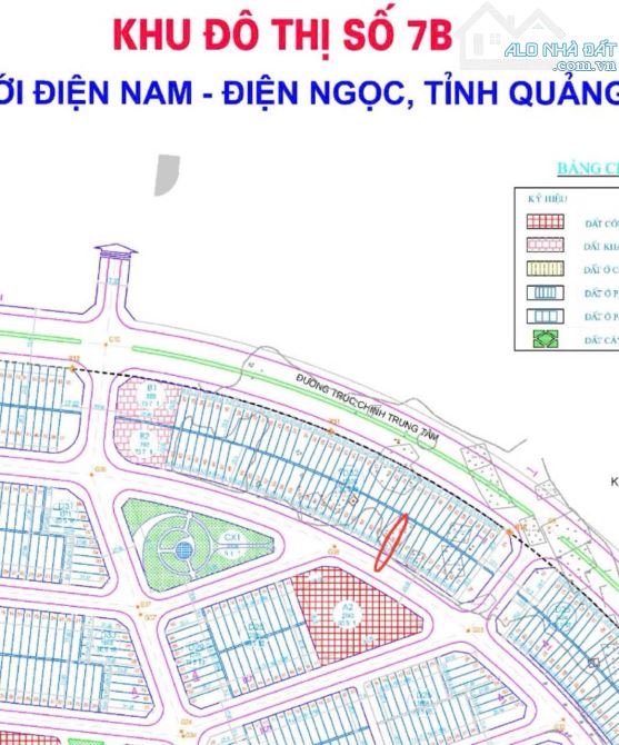 Bán đất khu đô thị 125m2  tại phường Điện Dương Điện Bàn Quảng Nam.  Vị trí thuận lợi nằm - 2