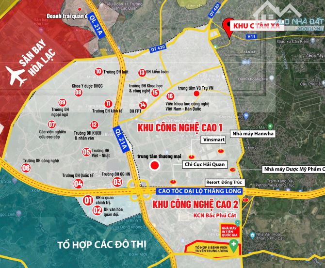 Đất nền thổ cư ven đô Hoà Lạc - Hà Nội - 3