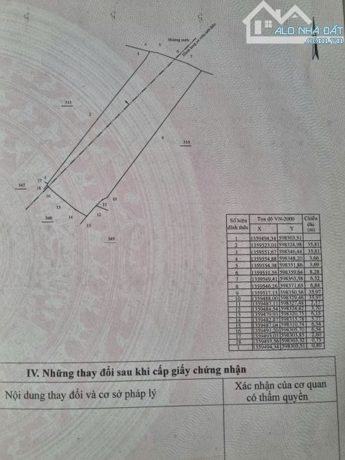 Bán 6 sào đất lúa xã Vĩnh Phương,Nha Trang, 200 triệu/1 sào, quốc lộ vào 50m - 3