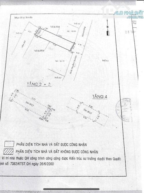 Cần bán nhà 2 mặt tiền trước sau Nguyễn Cửu Vân DT 4x18M xd 4 tầng mới cứng - 5