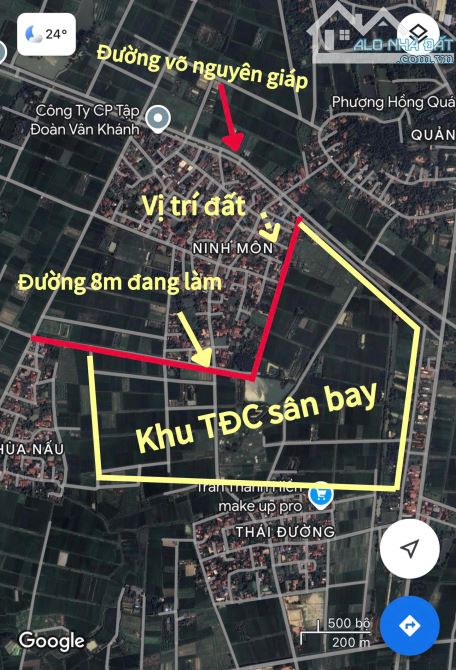 CẦN BÁN 85,4m HIỀN NINH - SÓC SƠN. NGÕ 4,5M THÔNG Ô TÔ. giá đầu 2