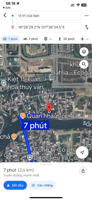 ĐẤT KIỆT Ô TÔ DƯƠNG KHÚC KHUÊ . THUỶ VÂN . TP HUẾ - 1