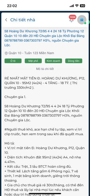 🆘🆘 BÁN NHÀ HXH NGUYỄN DUY TRINH 180m2 (10x18) 4 Tầng NGỘP CHỈ 12 tỷ 5 - 1