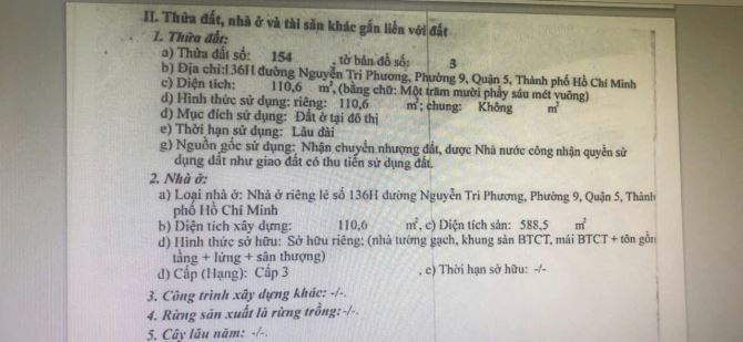 Bán Nhà Mặt Tiền 136H Nguyễn Tri Phương, Phường 9, Quận 5 DT 5.5 x 20m 6 Tầng 50 tỷ - 1