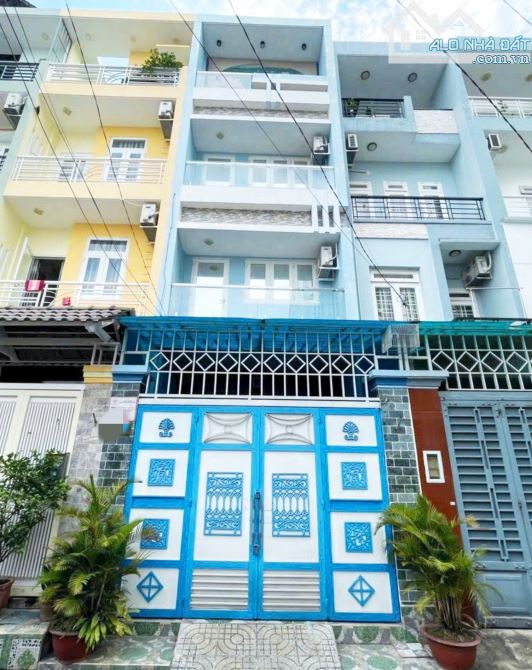 Bán Gấp Trong Tháng Khu Phân Lô VIP Chợ An Nhơn 65M² 4Tầng BTCT - 1