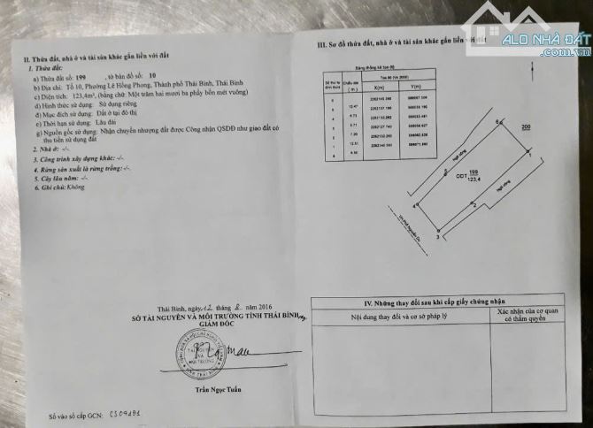 BÁN NHÀ PHỐ NGUYỄN DU THÀNH PHỐ THÁI BÌNH VỊ TRÍ KINH DOANH ! - 2