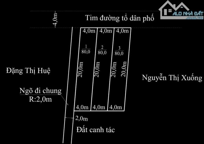 Siêu Phẩm 3 lô F0  80m ngang 4m mặt đường Ssong He, Hòa Nghĩa gần VinHome .LH E Kiên - 2