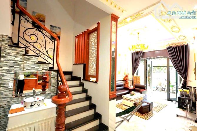 Biệt thự mini Nguyễn Văn Quá, Đông Hưng Thuận Quận 12, Hẻm xe tải, Ngang 7m, 4 tầng - 4