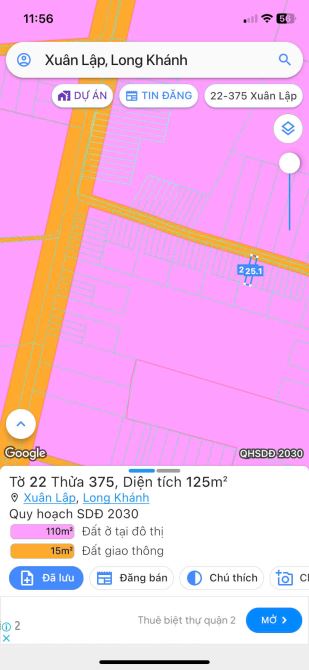 Đất Nền Trung Tâm Tp Long Khánh,Trả Trước Chỉ 500 Triệu - 4