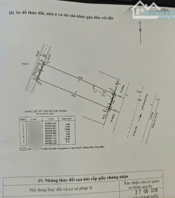 GIẢM MẠNH còn 11,9tỷ, nhà mặt tiền đường Tân Sơn, Gò Vấp. DT 4x19m, CN 75,3m, C4, ĐCT