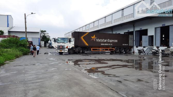 Cho Thuê Kho xưởng Có Dock Container - PCCC tự động gần KCN Bắc Thăng Long - Đông Anh