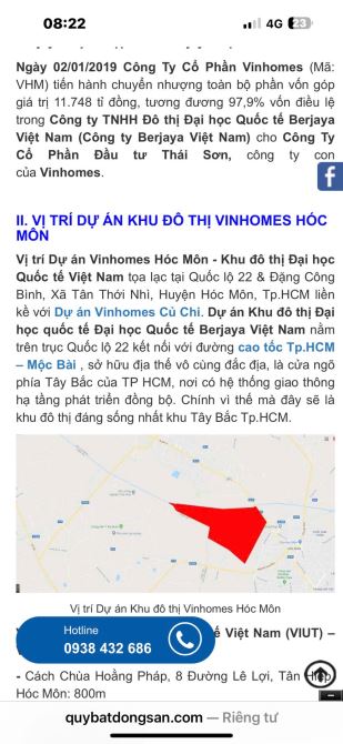 Đất MT Đặng Công Bỉnh 5,7 tỷ 250 m thổ ,105 tc gần dự án Đại Học Vinhomes - 2