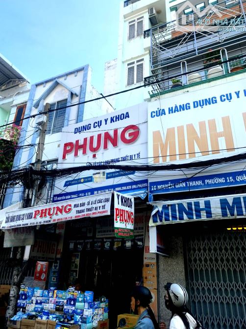 BÁN NHÀ MẶT TIỀN VIP ĐƯỜNG NGUYỄN GIÃN THANH, P15, Q.10, 51M, 5 TẦNG, 14.8 TỶ. - 2