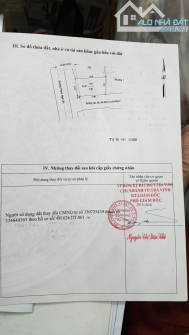 Cần bán nhà  Mặt tiền đường Phạm Ngũ Lão.   👍 Nhà thuộc Long Đức. Tp Trà Vinh. GÓC 2 MẶT - 3