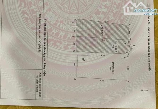 Bán mảnh đất đẹp đường Lạc Long Quân, mặt tiền đẹp, gần sát phố, xây toà cực đỉnh. - 3