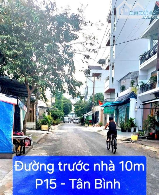 KHU VIP PHÂN LÔ ĐƯỜNG 10M THÔNG KINH DOANH, NGANG HƠN 5M, 5 TẦNG, P15 TÂN BÌNH, 8 TỶ XÍU - 7